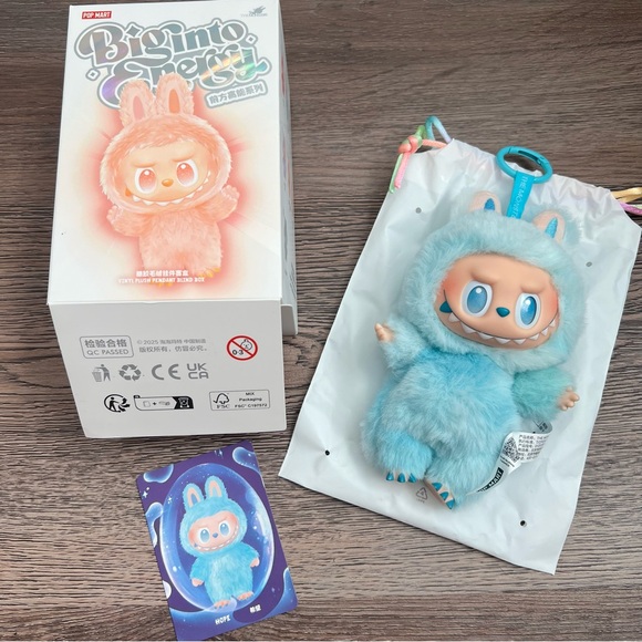 POP MART Accessories - THE MONSTERS Big into Energy Series-Vinyl Plush Pendant Blind Box Confirmed Hope